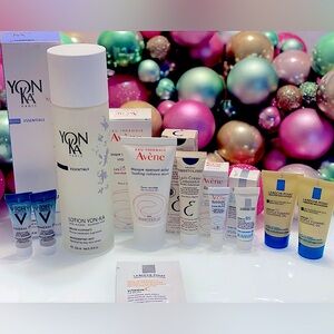 French Pharmacy Favorites Yonka Avene Embroylisse Vichy La Roche-Posay bundle